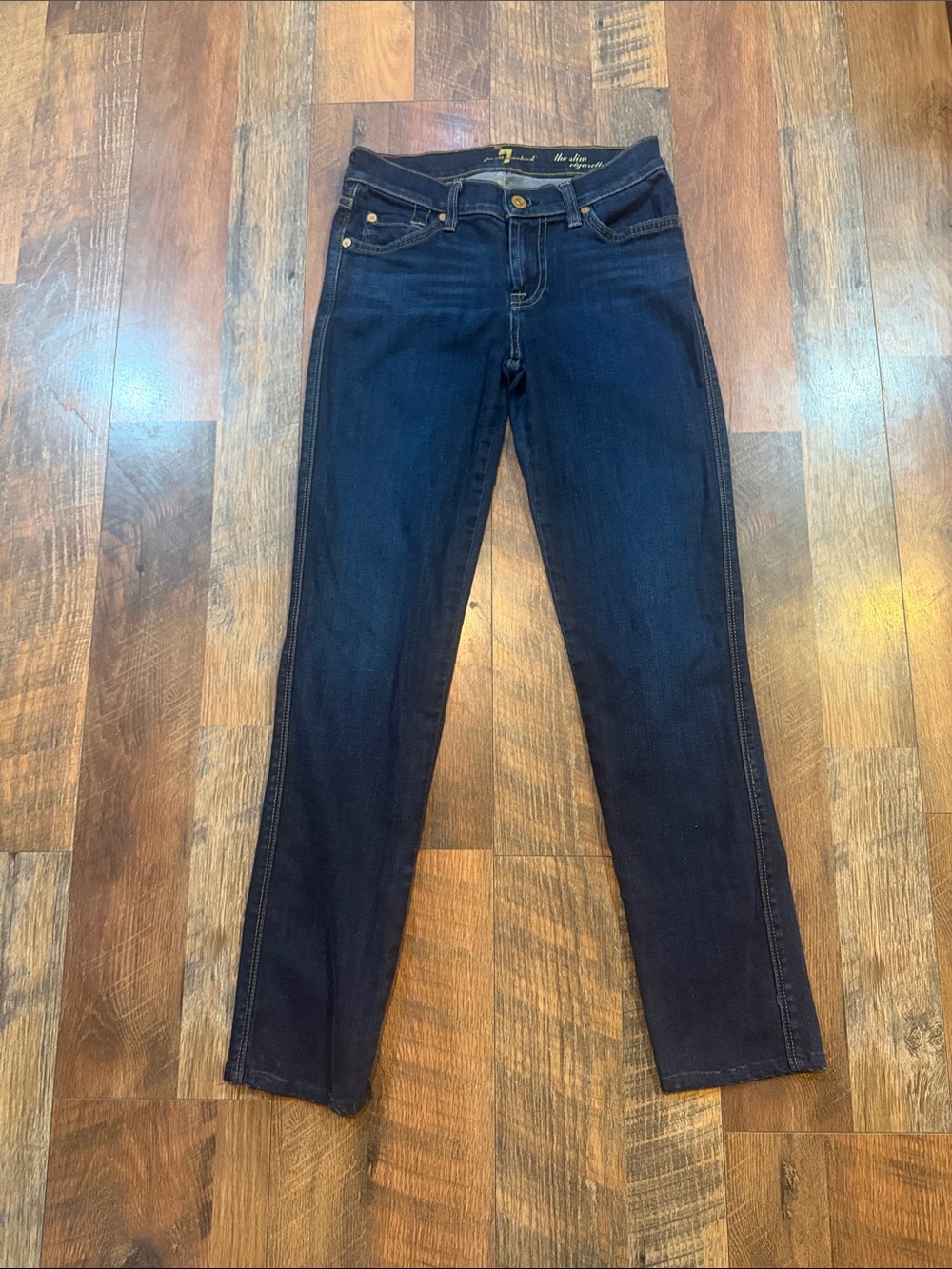Dark Blue Women's Slim Jeans 26 (4050)